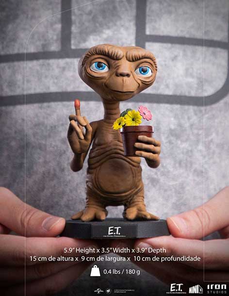 Neca Figura E.T. El Extraterrestre 12 cm Marrón