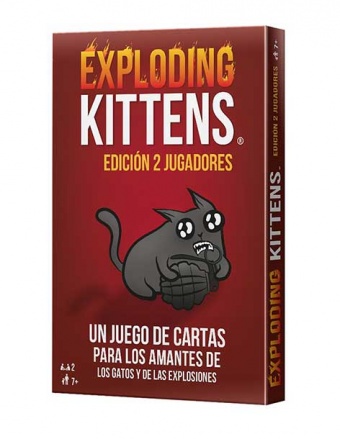 EXPLODING KITTENS EL BIEN CONTRA EL MAL