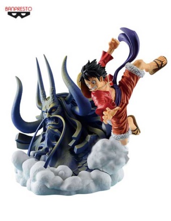 One Piece Monkey D. Luffy (Rufy) The Shukko - Figura Statua Banpresto 14 Cm
