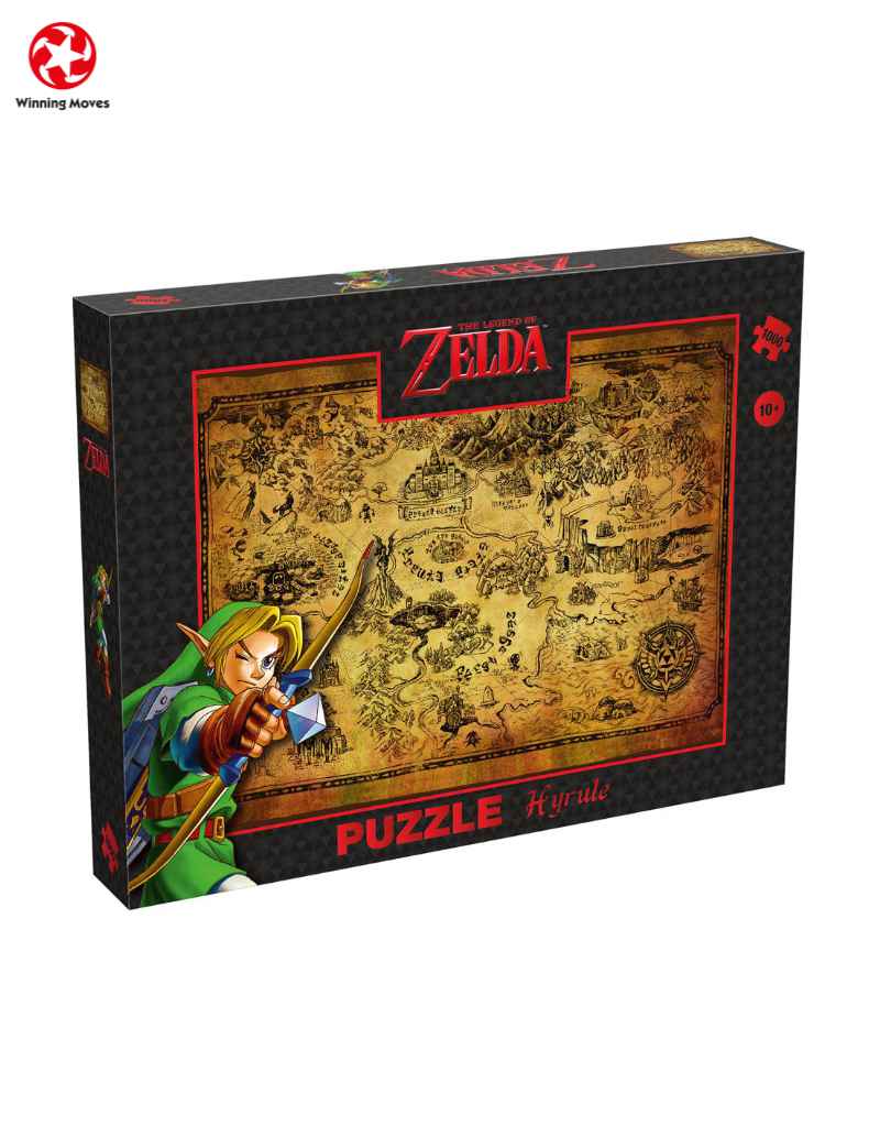 PUZZLE ZELDA HYRULE 500 PIECES - Winning Moves