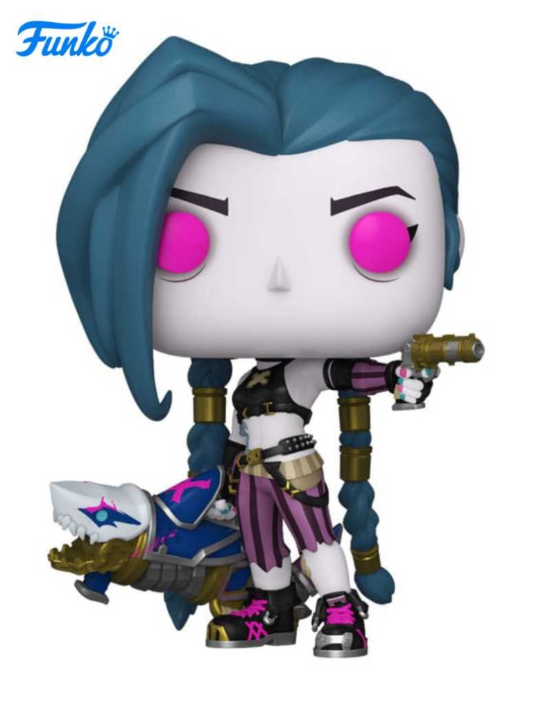 Figurine Pop! Jinx - League Of Legends / Arcane (Netflix) - Édition 2016 - Neuve