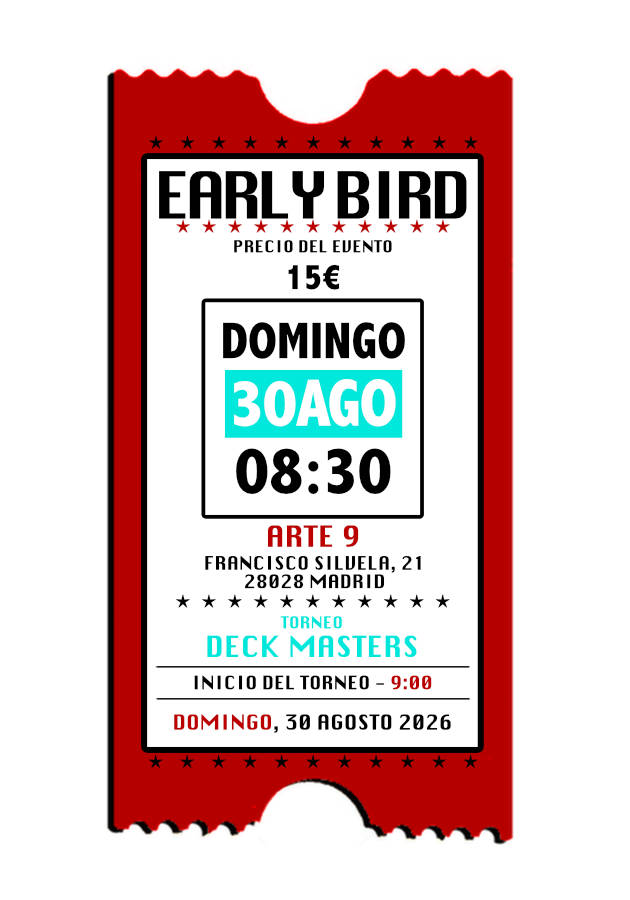 EARLY BIRD 26 08